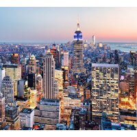 ФабрикаФресок Вечерний Нью-Йорк. Вечерний Город 1123270 (300x270)