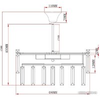 Moderli Crystal V10737-6P Image #2