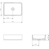 Cersanit Crea 50 Rectangular 64755 Image #4