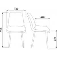 AksHome Fred (серый 1701-27/черный) Image #7