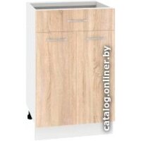 Кортекс-мебель Корнелия Лира НШ50р1ш без столешницы (дуб сонома)