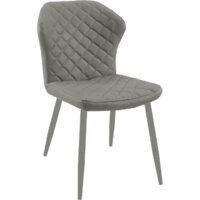 DikLine 239 (кожзам серый/ножки серые)