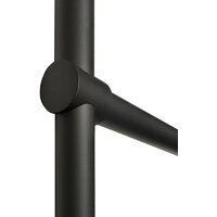 Fincopper FCL 90x50 Ral 9005 (нижнее подключение, черный) Image #2