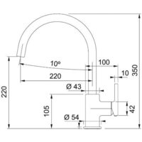 Franke Lina XL 115.0626.020 (оникс) Image #2