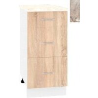 Кортекс-мебель Корнелия Лира НШ40р3ш (дуб сонома/марсель) Image #1