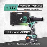 Zitrek Green Impact 18V 063-4045 (с 2-мя АКБ, кейс) Image #2
