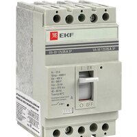 EKF PROxima ВА-99 12525А 3P 25кА mccb99-125-25