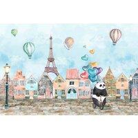 ФабрикаФресок Детская Панда 414280 (400x280)