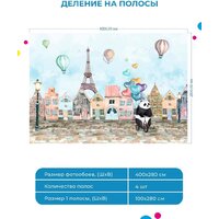 ФабрикаФресок Детская Панда 414280 (400x280) Image #6