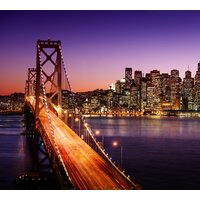 ФабрикаФресок Бруклинский Мост. Ночной Нью-Йорк 1113270 (300x270) Image #1