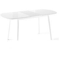 Мебель Импэкс Leset Мидел (металл белый/стекло белое) Image #2