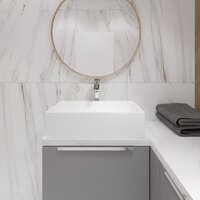 Lauter 21518-1 + клапан 21190W + сифон 21635W (белый матовый) Image #5