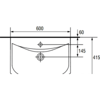 Cersanit CARINA 60 60x41.5 Image #4