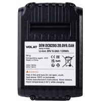 VOLAT DEW-DCB200 (20В/6 Ah) Image #2