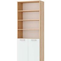 Памир ПКС-8 71.8x38.8x185.2 (дуб сонома/белый глянец)