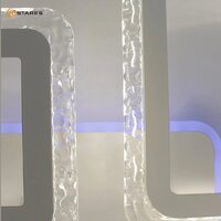 Estares Oval Ice RGB 75W 5S-APP-725x500x93-White/Clear-220-IP20 Image #3