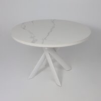 Мамадома Ronaldo-120 раздвижной 120-160 (patagonoa bianco gloss premium cer/белый) Image #7