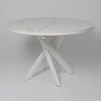 Мамадома Ronaldo-120 раздвижной 120-160 (patagonoa bianco gloss premium cer/белый) Image #6