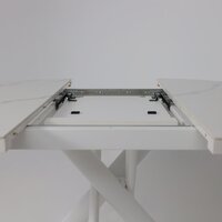 Мамадома Ronaldo-120 раздвижной 120-160 (patagonoa bianco gloss premium cer/белый) Image #11