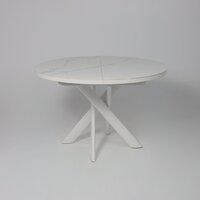 Мамадома Ronaldo-120 раздвижной 120-160 (patagonoa bianco gloss premium cer/белый) Image #14