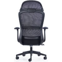 SitZone CH-555A (сетка/ткань, черный) Image #5