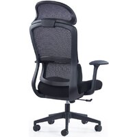 SitZone CH-555A (сетка/ткань, черный) Image #3