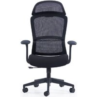 SitZone CH-555A (сетка/ткань, черный) Image #4