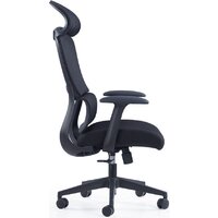 SitZone CH-555A (сетка/ткань, черный) Image #2