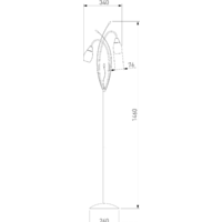Евросвет Ginevra 22080/2F (хром) Image #5
