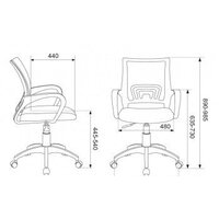 Бюрократ CH-695NLT (темно-синий/черный) Image #4