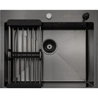 ARFEKA ECO AR мойка 600*500, коландер, дозатор BLACK Image #3