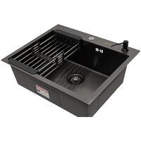 ARFEKA ECO AR мойка 600*500, коландер, дозатор BLACK