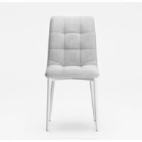 Табурет Дарлинг Бренди (20 светло-серый/белый каркас) Image #2