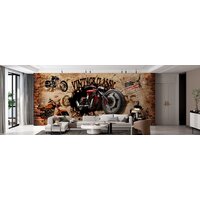 ФабрикаФресок Мотоцикл винтаж 695270 (500x270) Image #4