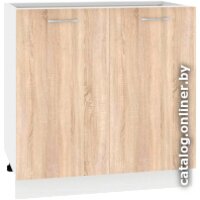 Кортекс-мебель Корнелия Лира НШ80р без столешницы (дуб сонома)