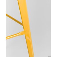 Stool Group Tolix со спинкой YD-H765E-W LG-06 (желтый глянцевый/темное дерево) Image #9