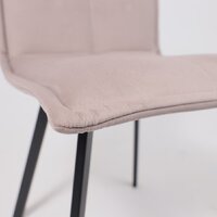 AksHome Рубик U (Velutto 08 серо-бежевый велюр/черный) Image #12