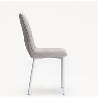 Табурет Дарлинг Бренди (04 серый/белый каркас) Image #3