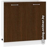 Кортекс-мебель Корнелия Лира НШ80р без столешницы (венге)