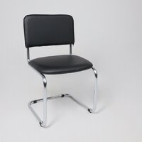 AksHome Славия (черный кожзам/хром) Image #3