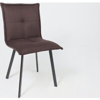 AksHome Рубик U (Velutto 24 темно-коричневый велюр/черный) Image #20