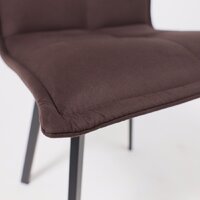 AksHome Рубик U (Velutto 24 темно-коричневый велюр/черный) Image #13