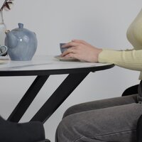 Аврора Мехико 3Д D950 (камень белый/черный матовый) Image #3