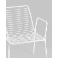 Stool Group Дели с подлокотниками LV-107-9016 (металл белый) Image #6