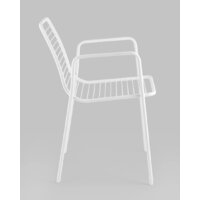 Stool Group Дели с подлокотниками LV-107-9016 (металл белый) Image #3