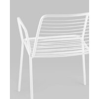 Stool Group Дели с подлокотниками LV-107-9016 (металл белый) Image #7