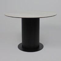 Аврора Раунд D1100 (камень белый Elyt pulido/черный матовый) Image #9