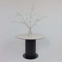 Аврора Раунд D1100 (камень белый Elyt pulido/черный матовый) Image #8