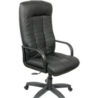 Деловая обстановка Атлант Стандарт (черный, кожа сплит)