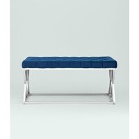 Stool Group Инсигния (вельвет синий/серебро) Image #3